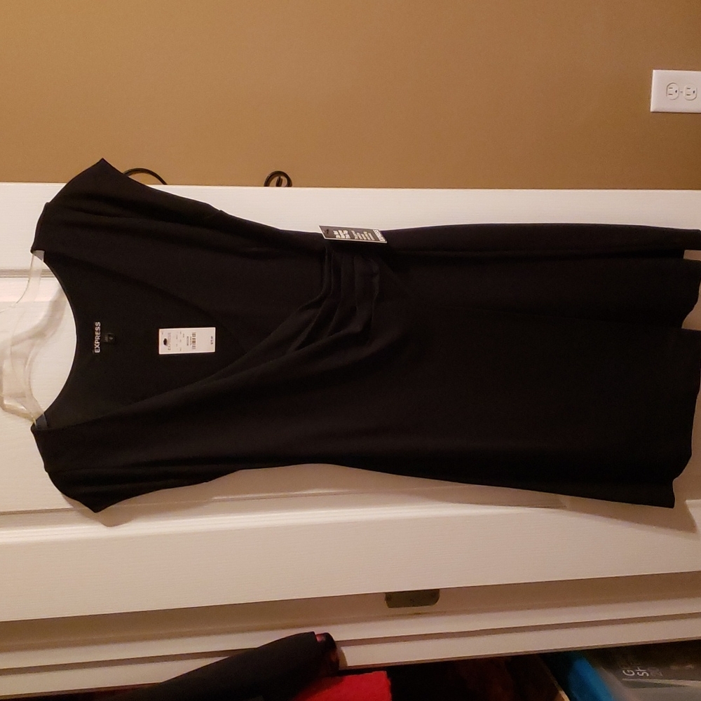 Express black dress